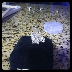 Sterling silver shell charms